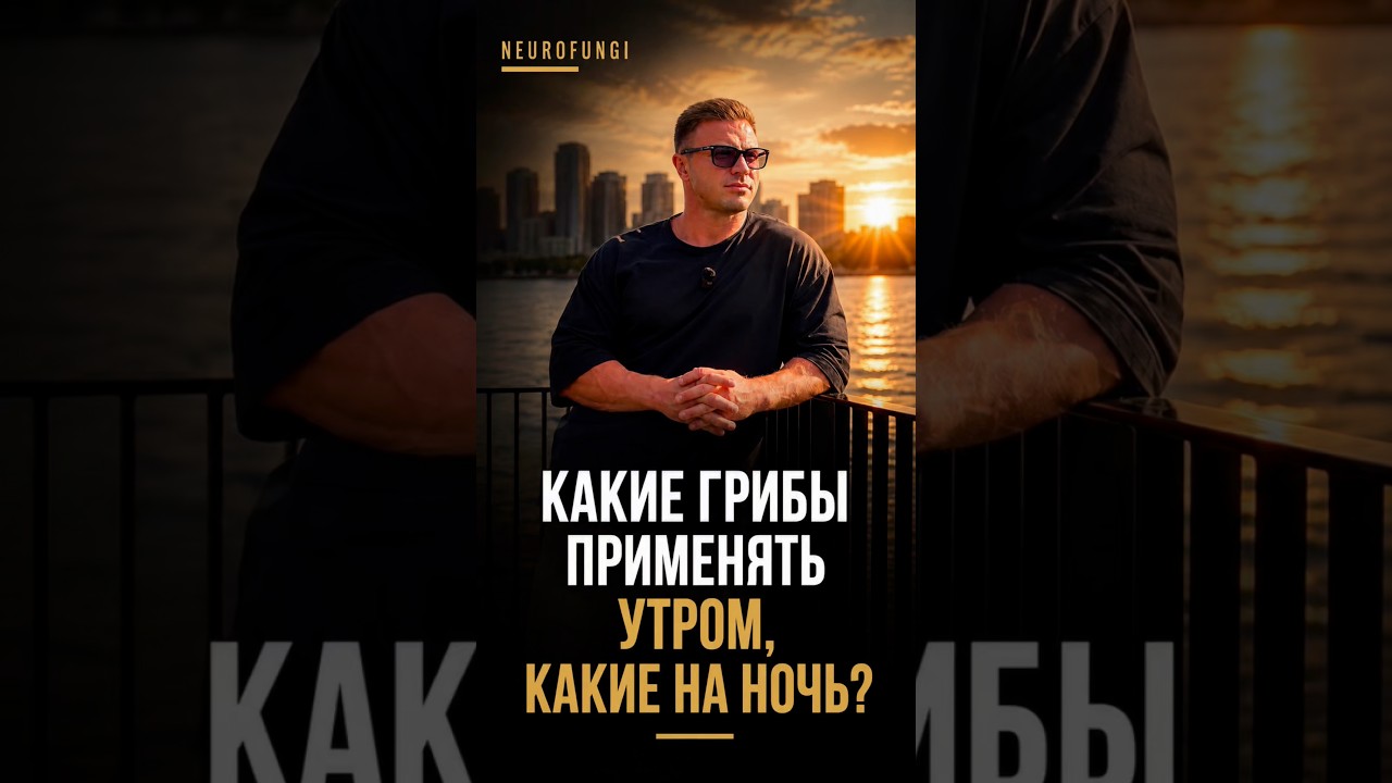 Какие грибы применять утром, какие на ночь?